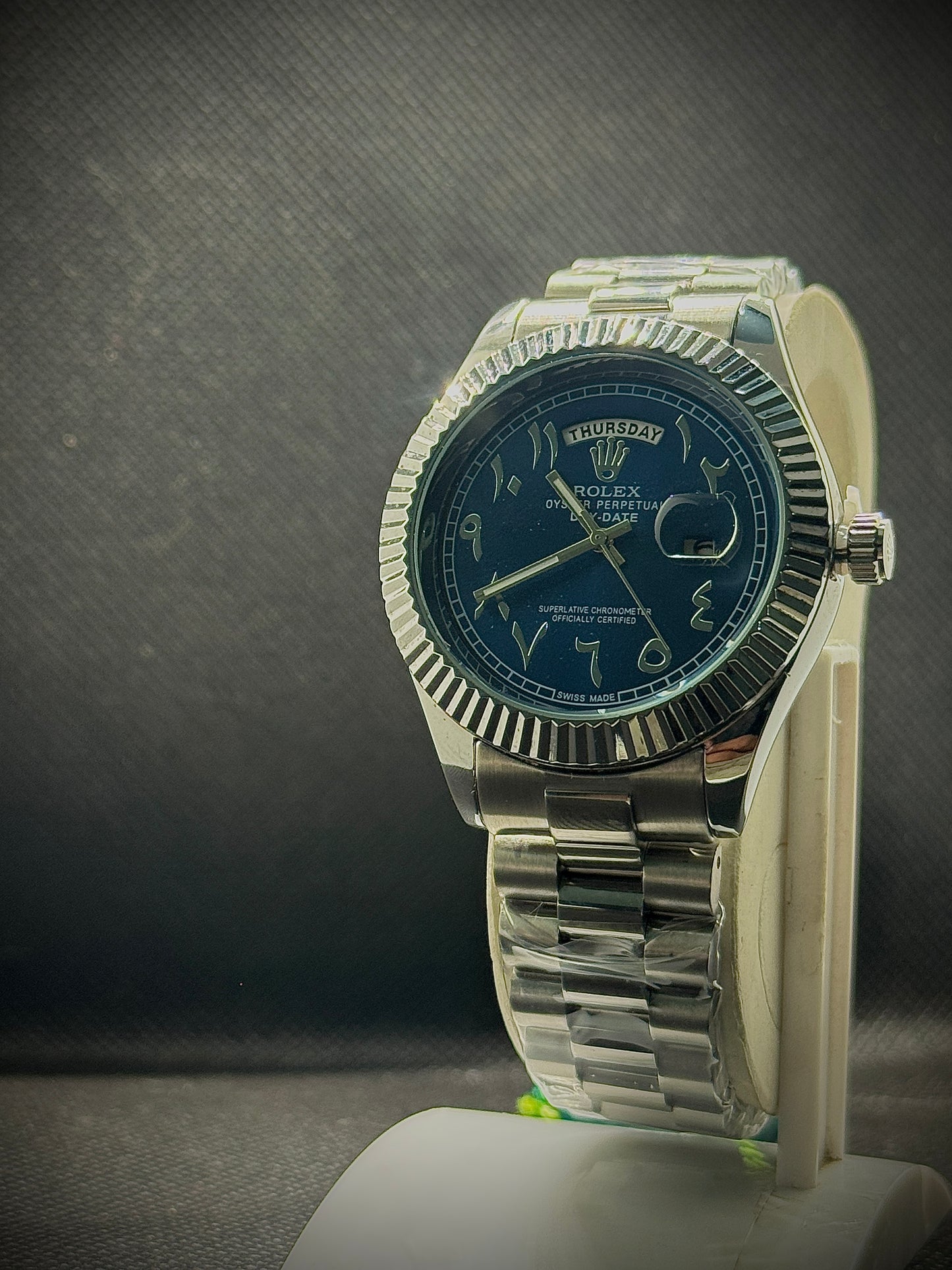 ROLEX DAY-DATE WATCHES ARABIC DIAL FANCY.