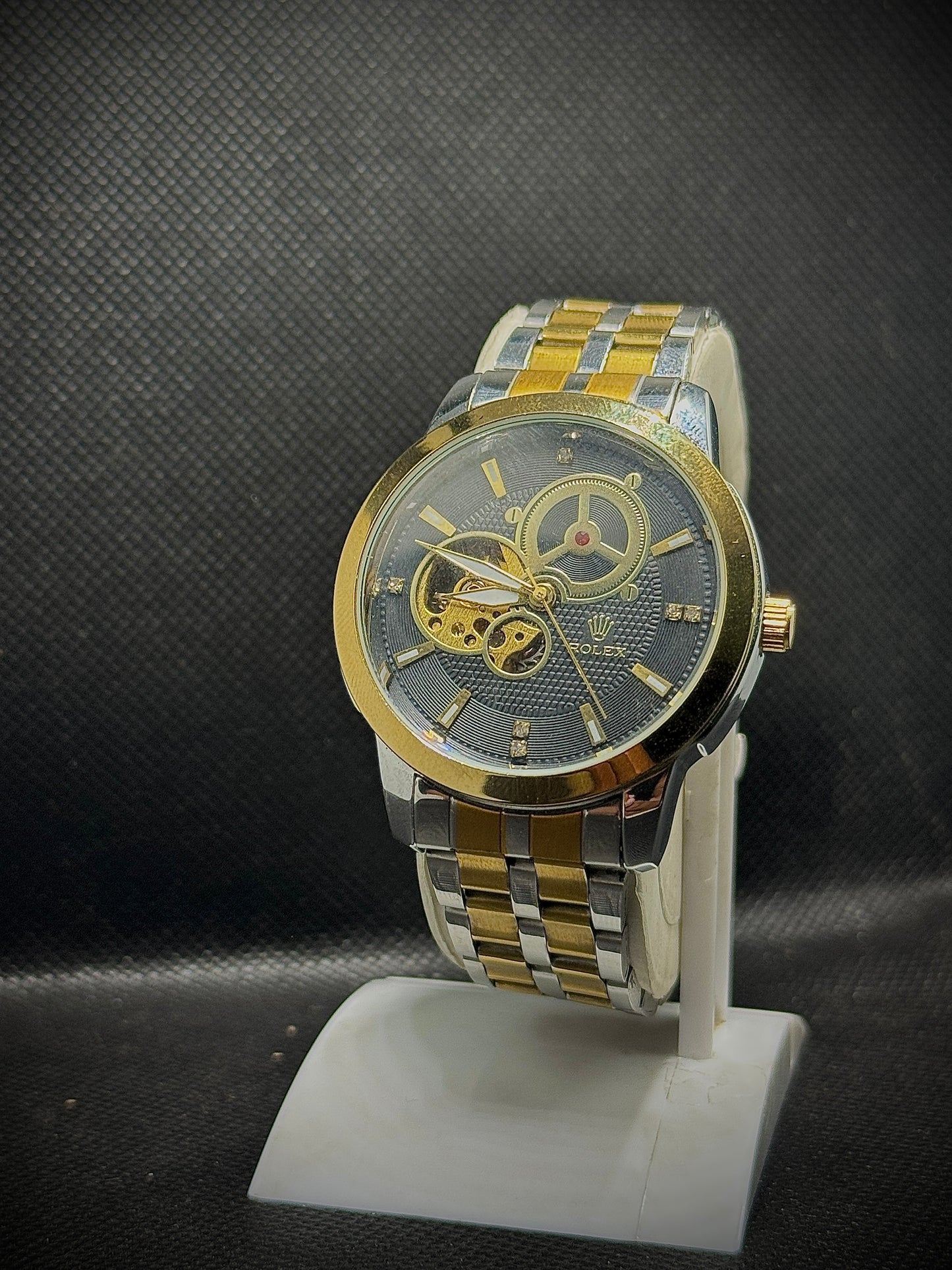 ROLEX WATCHES TRANSPARENT DIAL.