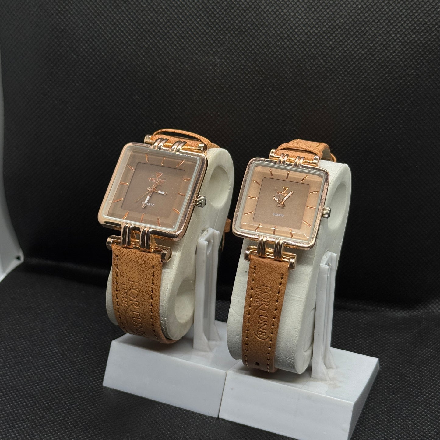 Golden Hourtime Couple Watches