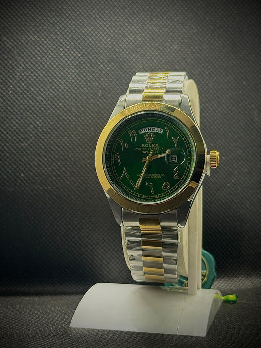 ROLEX DAY-DATE WATCHES ARABIC DIAL.