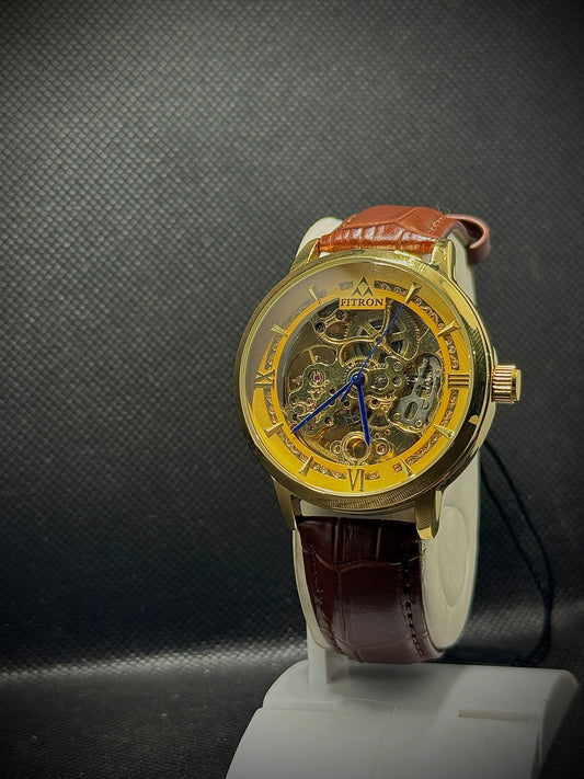 Rolex Leather Watches.