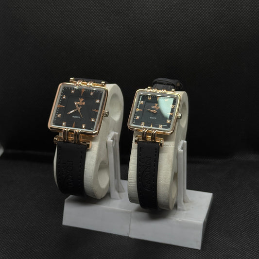 Golden Hourtime Couple Watches